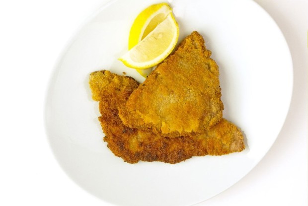 Венский шницель на растительном масле