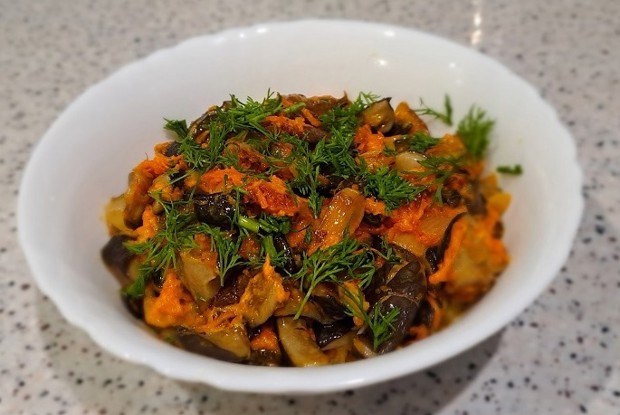 Вешенки на сковороде