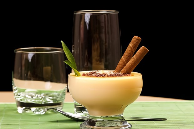 Винный крем с мятой