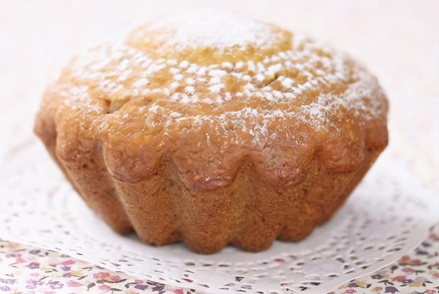 Вишневые кексы с виноградным маслом