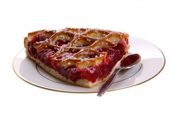 Вишневый пирог с корицей