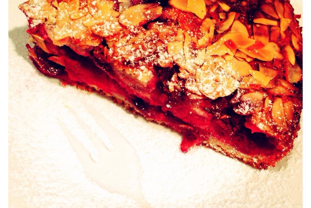 Вишневый пирог в венском стиле