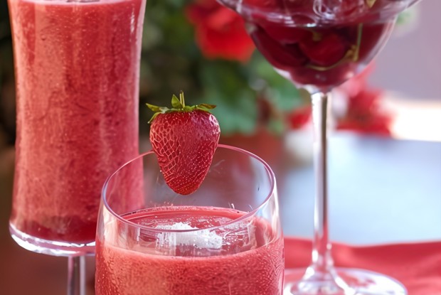 Вишнево-ягодный смузи