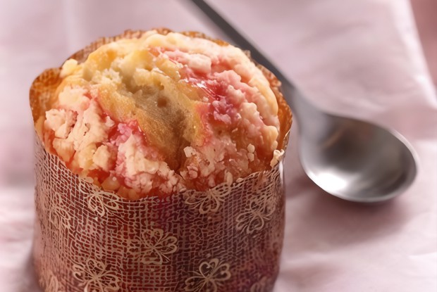 Вишнево-миндальные маффины