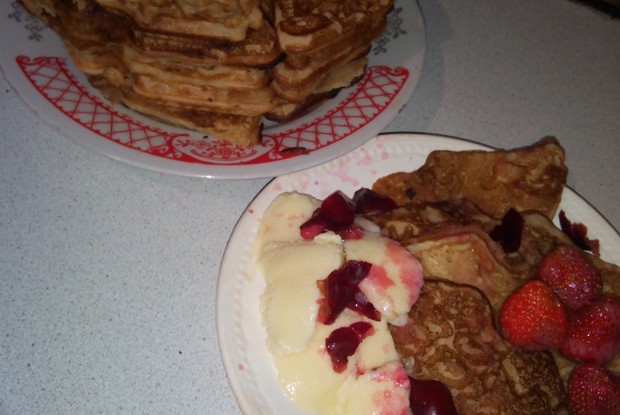 Бельгийские вафли по-домашнему