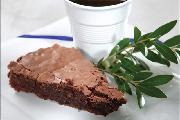 Влажный шоколадный пирог с оливковым маслом