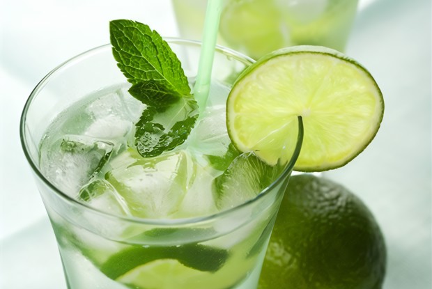 Водка с лимонадом и розмарином