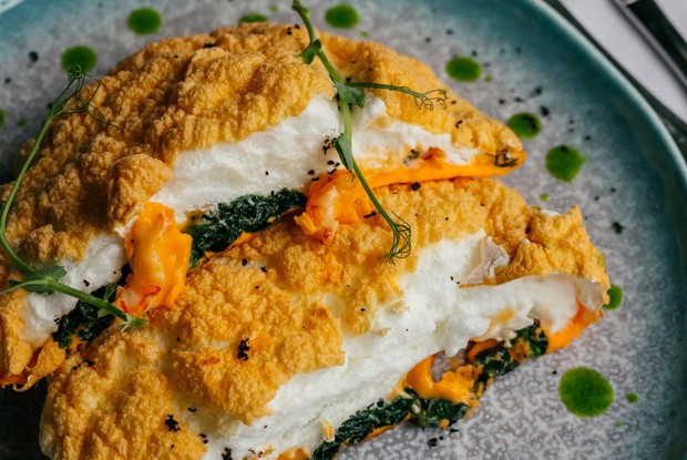 Воздушный французский омлет