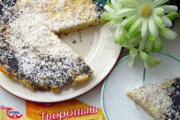 Яблочно-творожная запеканка