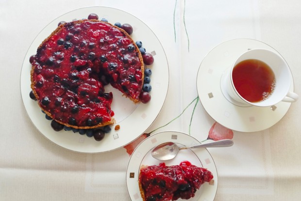 Ягодный пирог