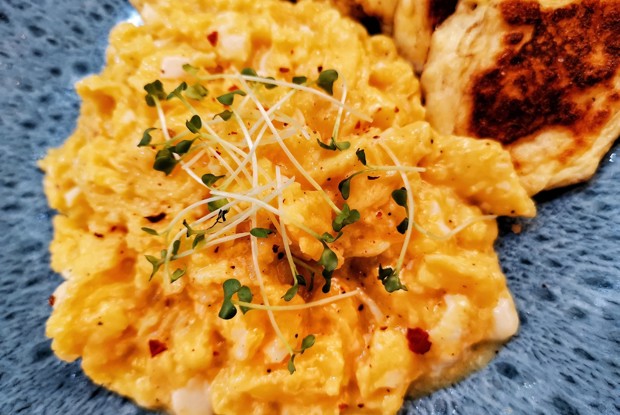 Яичная начинка для блинов