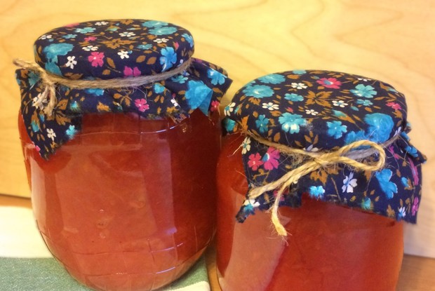 Янтарный яблочный джем