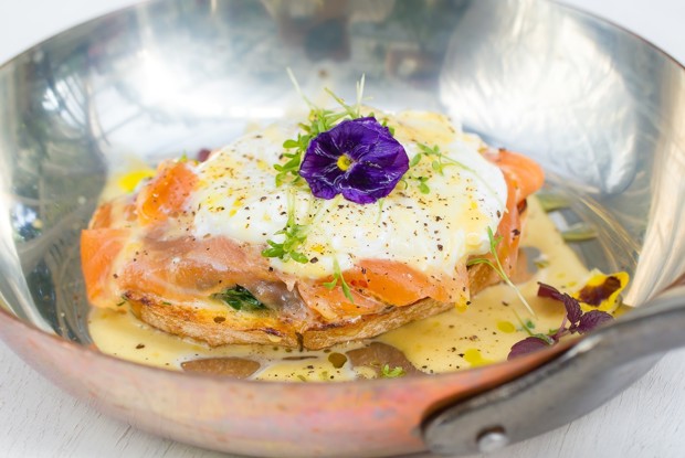 Яйца «Бенедикт» с беконом