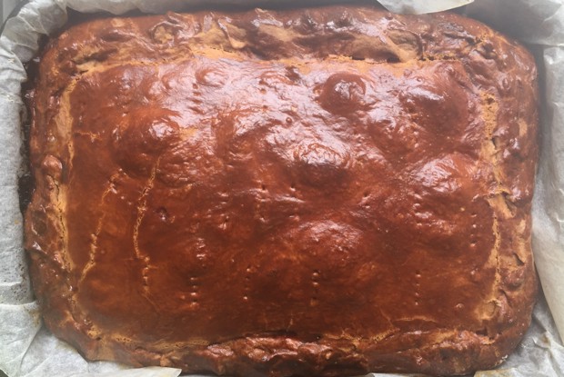 Йоркширский пирог с курятиной