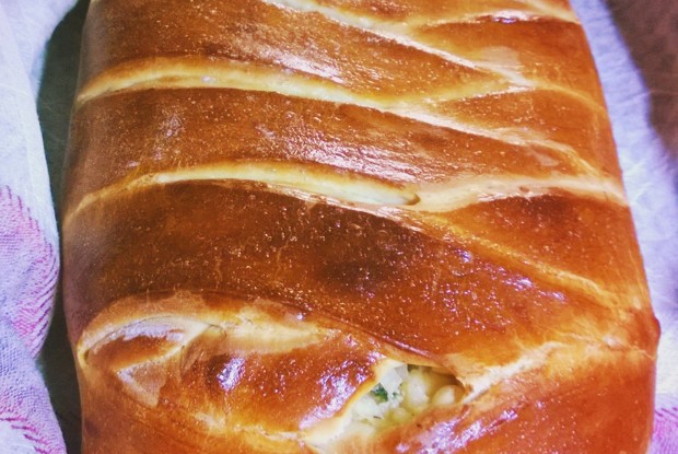 Закрытый капустный пирог