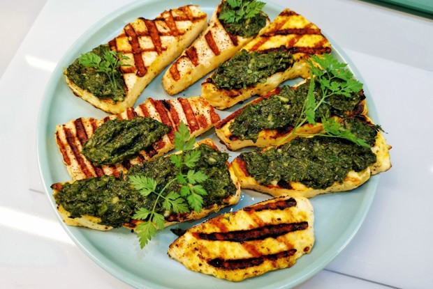 Закуска из адыгейского сыра