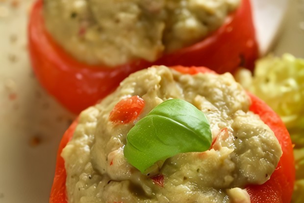 Закуска из бобов эдамам, кинзы и сока лайма