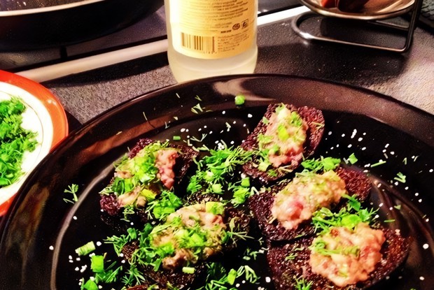 Закуска из говяжьих костей