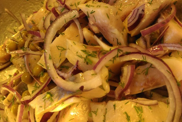 Закуска из сельди