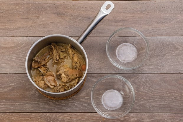 Заливное из кролика со сладким перцем