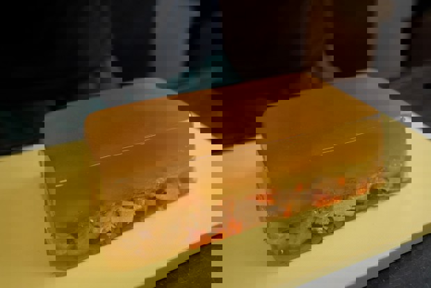 Заливное из лосося