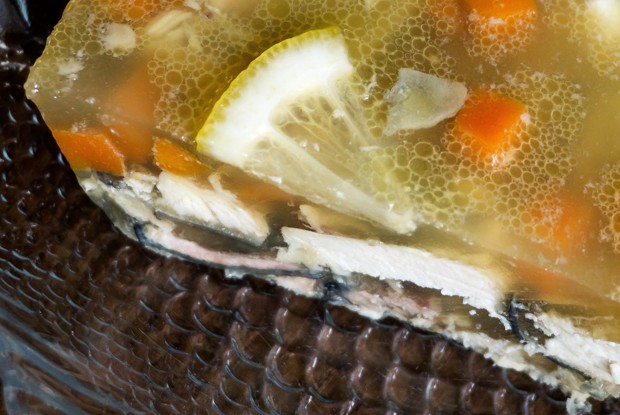 Заливное из осетрины