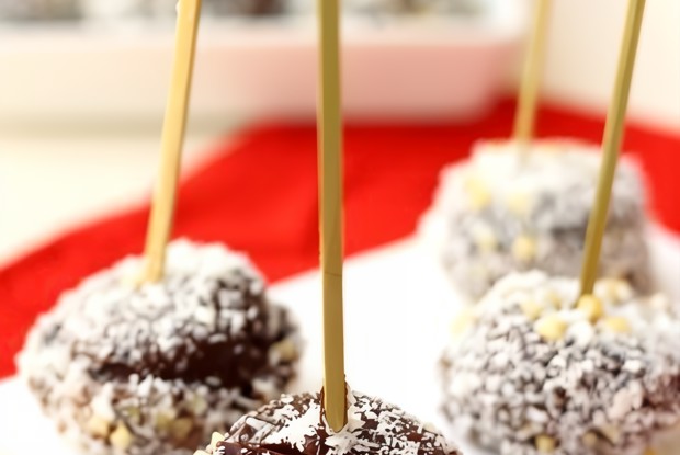 Замороженные бананы в шоколаде