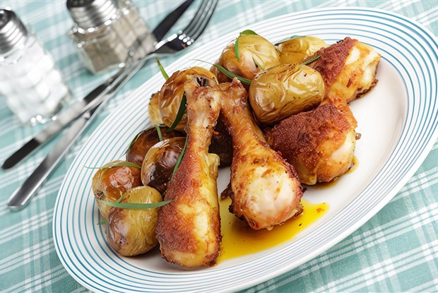 Запеченые куриные ножки