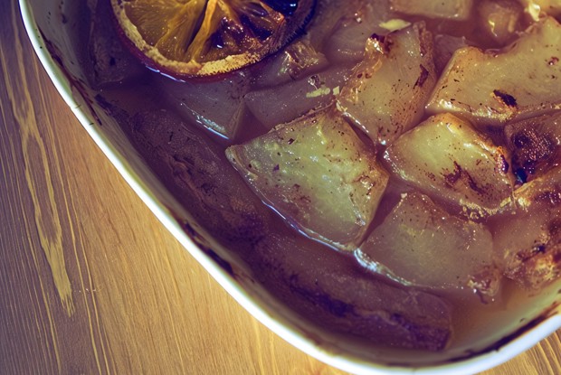 Запеченная дыня