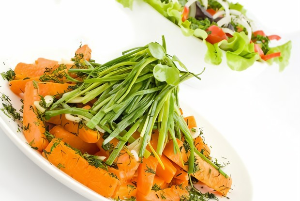 Запеченная тыква с медом