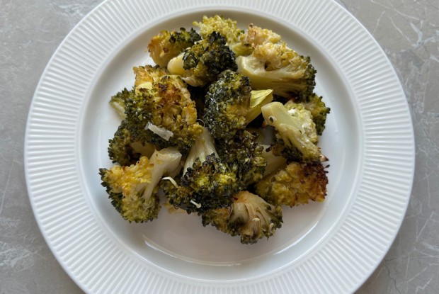 Запеченная брокколи