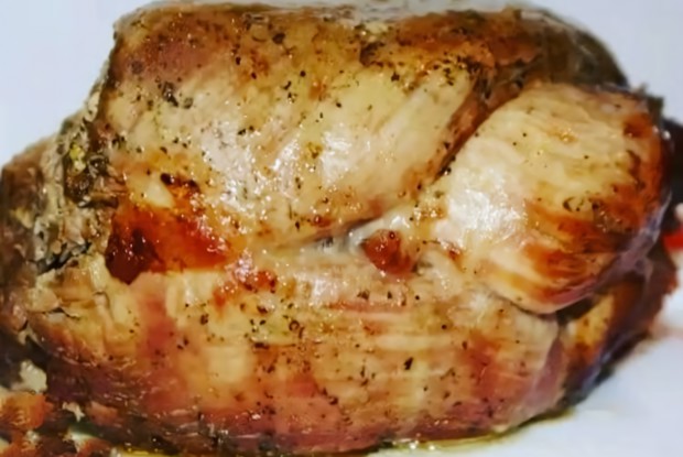 Запеченная индейка с адыгейской солью