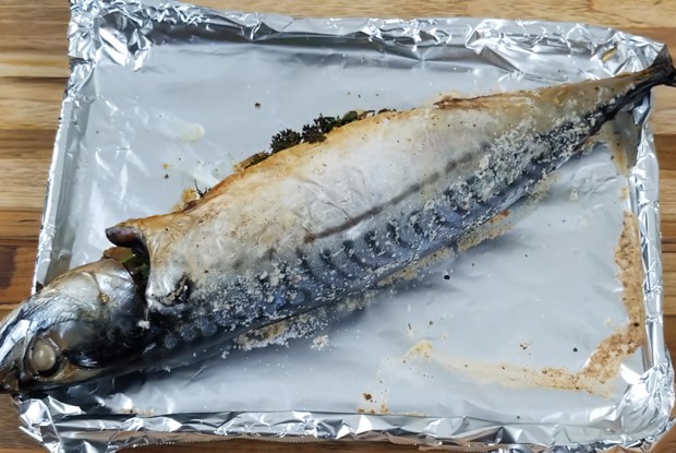 Запеченная скумбрия