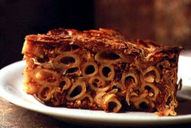 Запеченные макароны