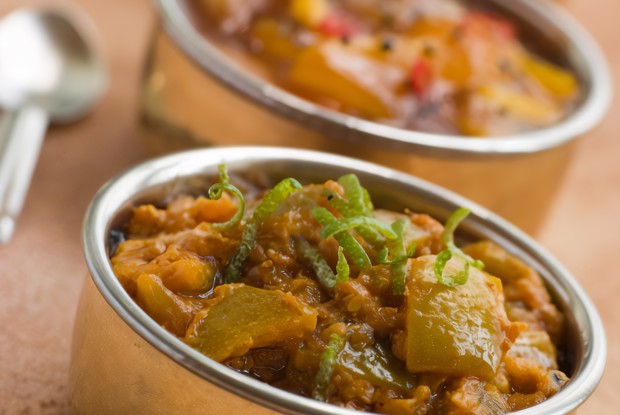 Запеченный грушево-медовый чатни с гвоздикой