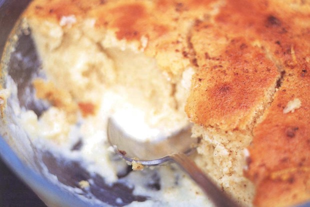 Запеченный лимонный пудинг