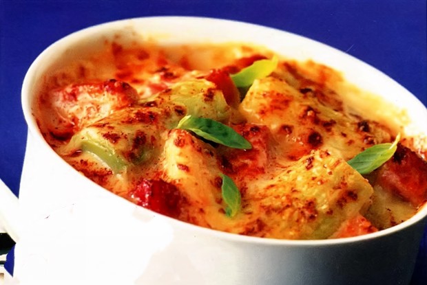 Запеченный окорок с пармезаном