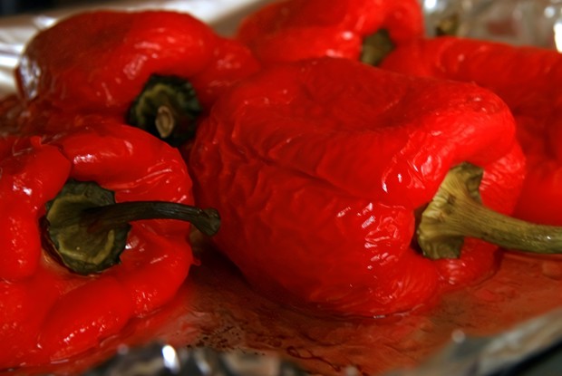 Запеченный сладкий перец