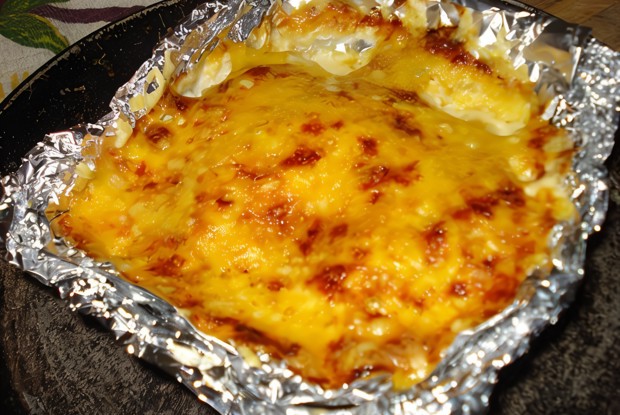 Запеченное куриное филе под сырной корочкой