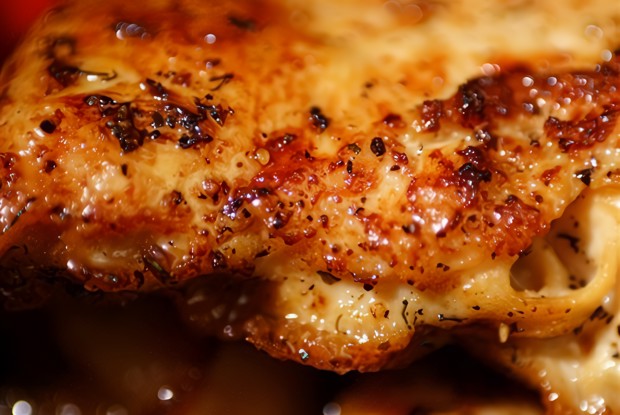 Запеченное куриное филе с овощами