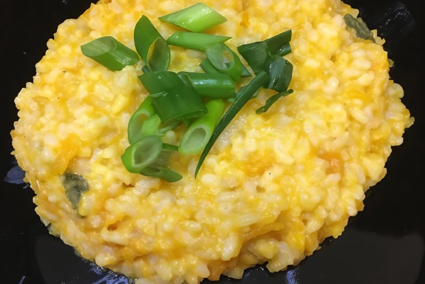 Запеченное тыквенное ризотто