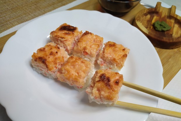 Запеченные роллы