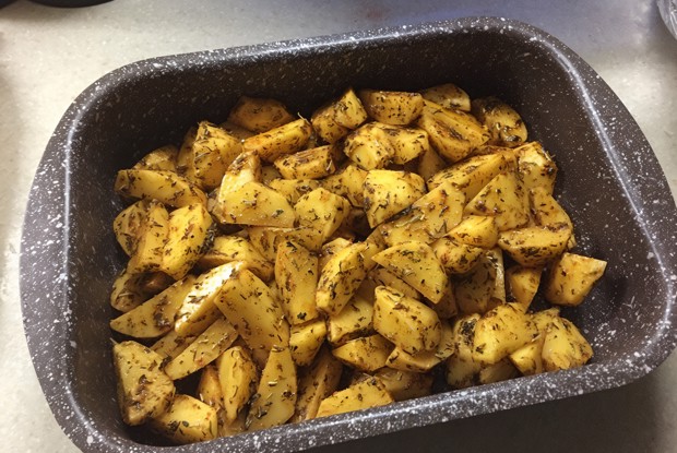 Запеченный картофель с прованскими травами