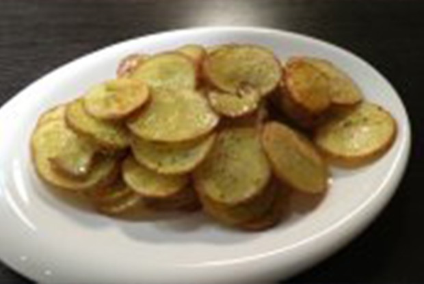 Запеченный картофель с укропом