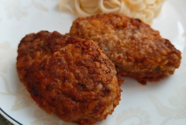 Запеченные тефтели с пекинской капустой