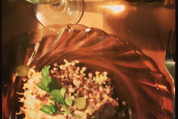 Запеканка из гречки с рыбой