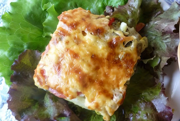 Запеканка из кабачков и мяса