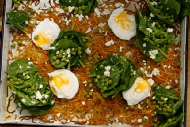 Запеканка из картофеля и моркови