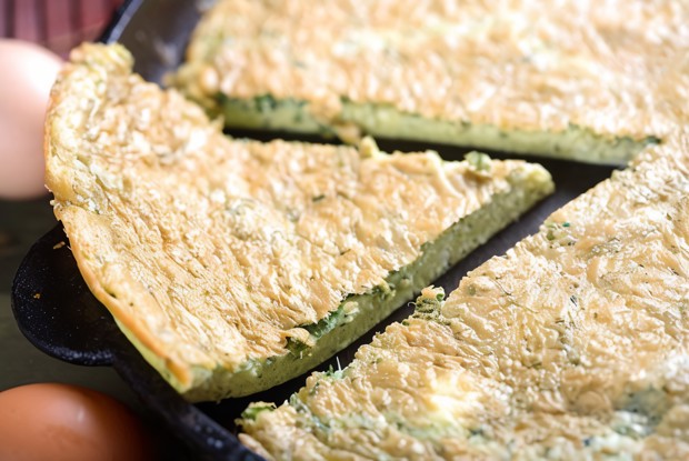 Запеканка из шпината и рикотты