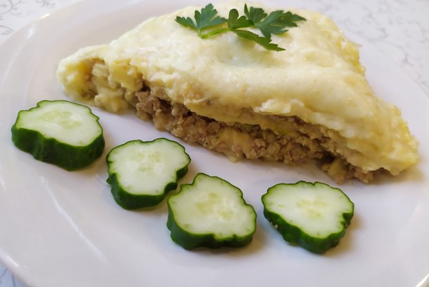 Запеканка картофельная с фаршем